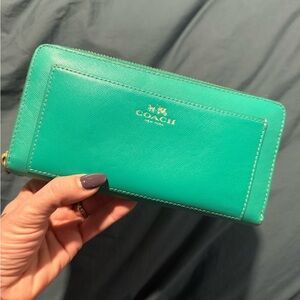 Coach Teal Women's Wallet